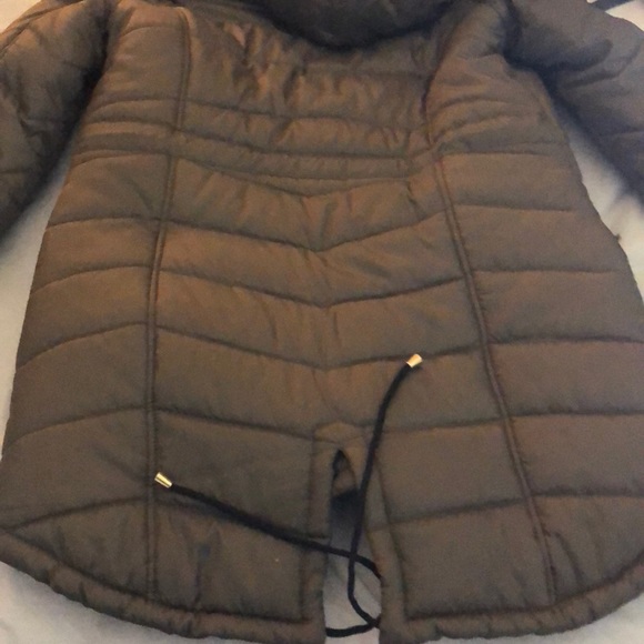 Olive pretty winter coat - Picture 5 of 6